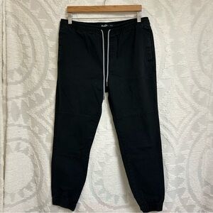 Brooklyn Cloth The Jogger in Black Twill Fabric
